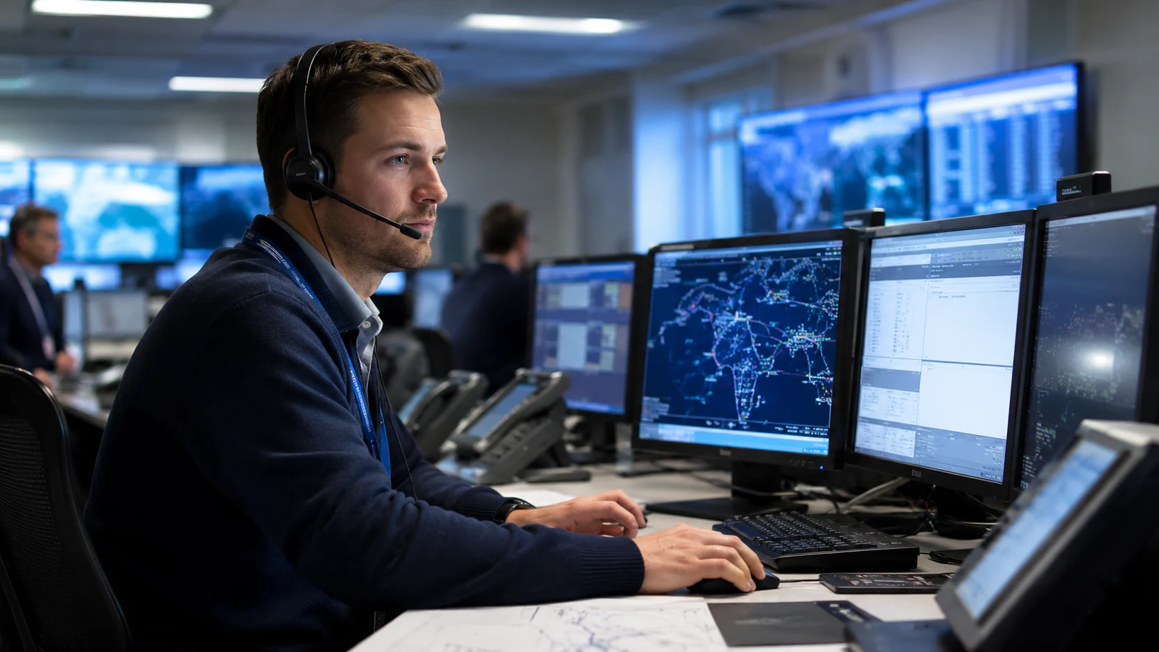 DGR 7.8 uçuş operasyon ve harekât uzmanları eğitimi için dispatcher operasyon merkezi