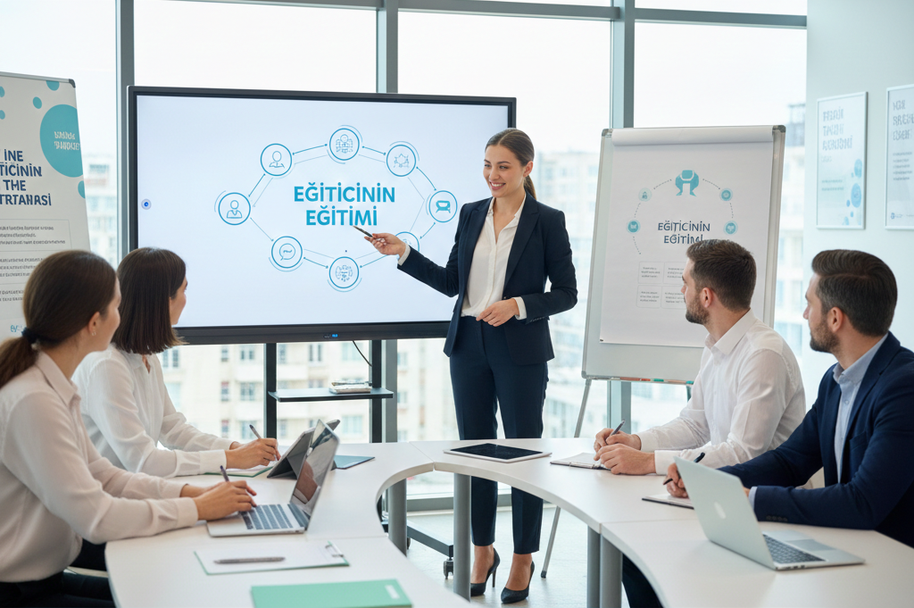 MEB onaylı Eğiticinin Eğitimi kursu sınıf içi eğitim çalışması